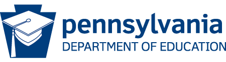 Pennsylvania Department of Education Blue and White Logo
